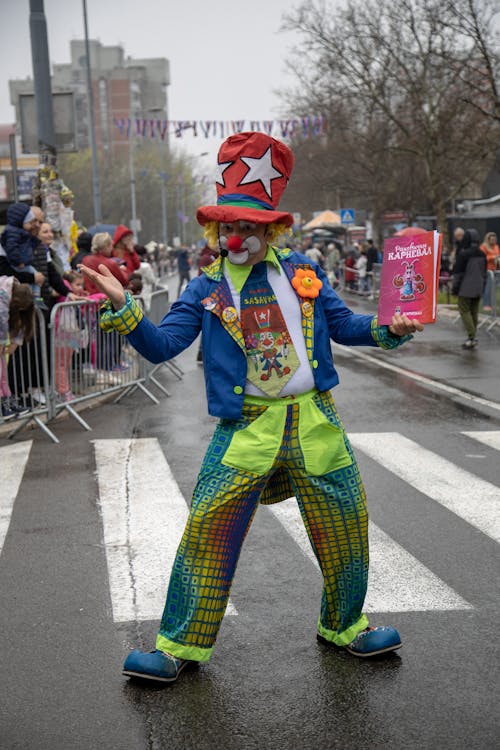 Fotobanka s bezplatnými fotkami na tému cesta, človek, klaun