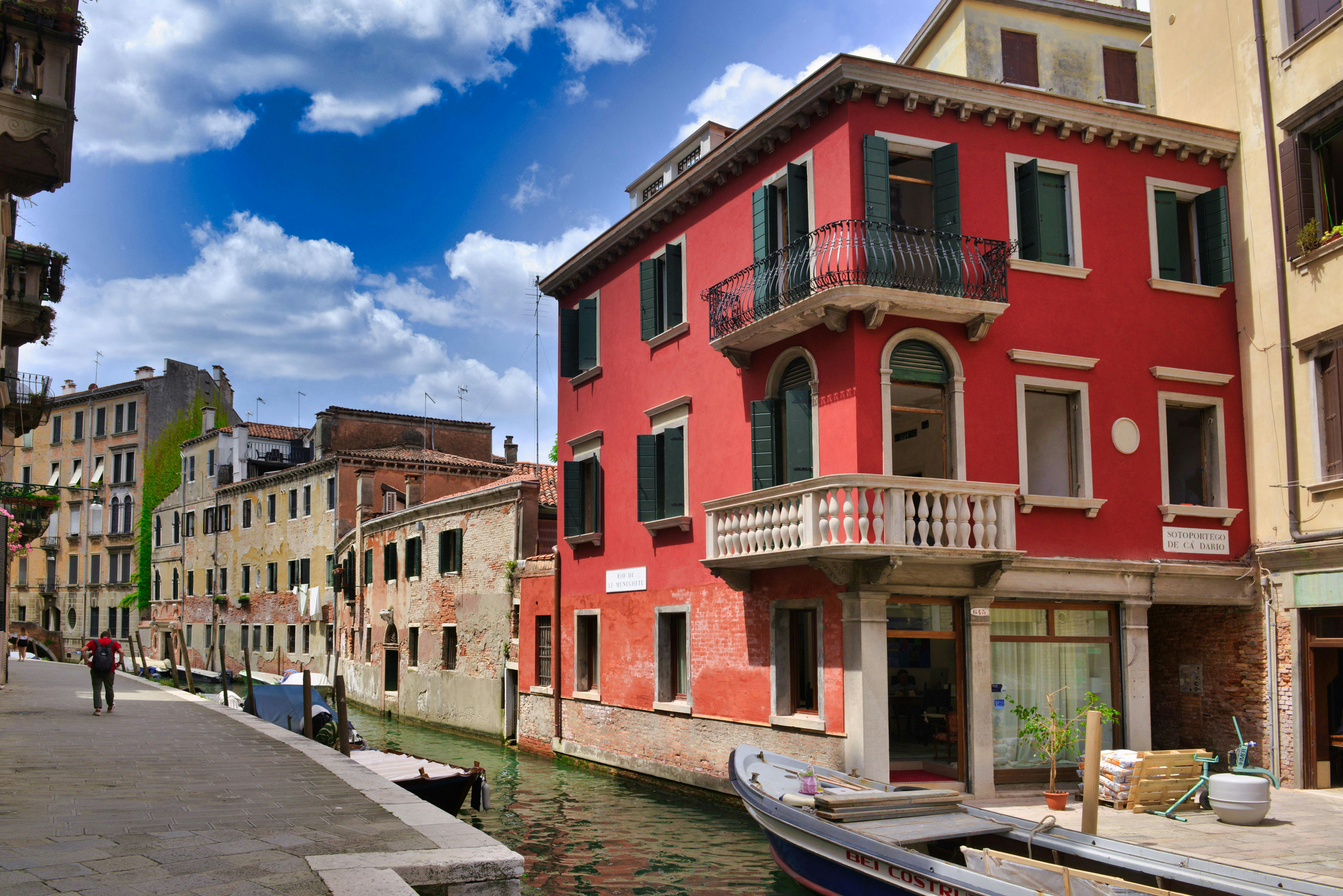 venice in summer time italy