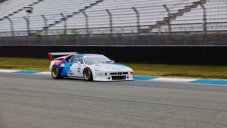 Photo Of A Race Car On Race Track