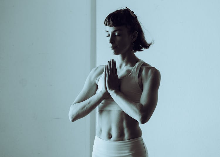 Woman Doing Yoga