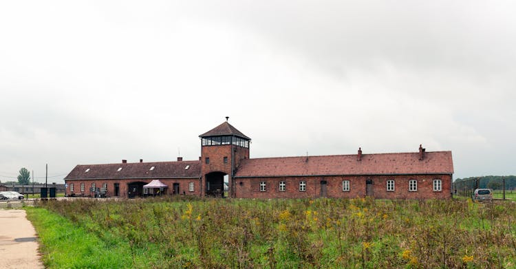 Clouds Over German Death Camp In Poland