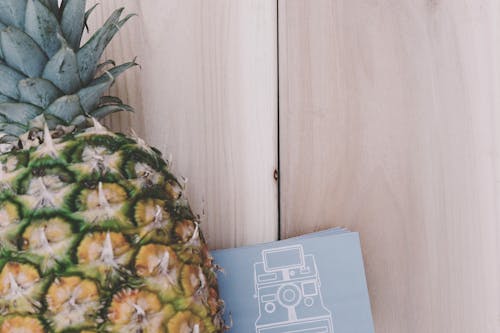 Free stock photo of business cards, fruit, pineapple