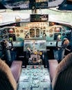 Inside Airplane Pilot Cabin Photo