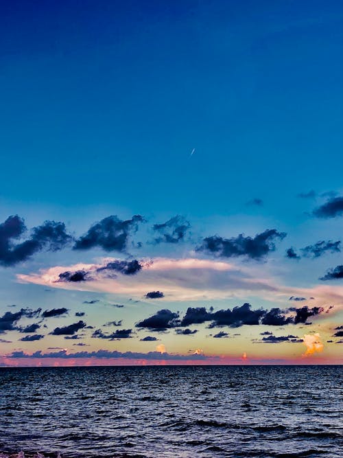 Scenic Seascape under a Dramatic Sky 