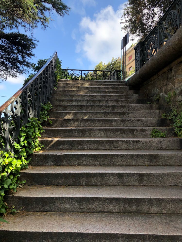 Outdoor Concrete Staircase