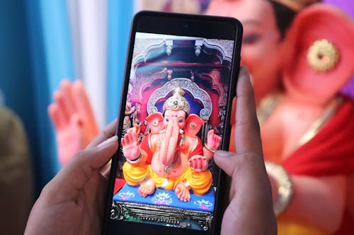 Ingyenes stockfotó ganesha, hindu isten, képernyő témában