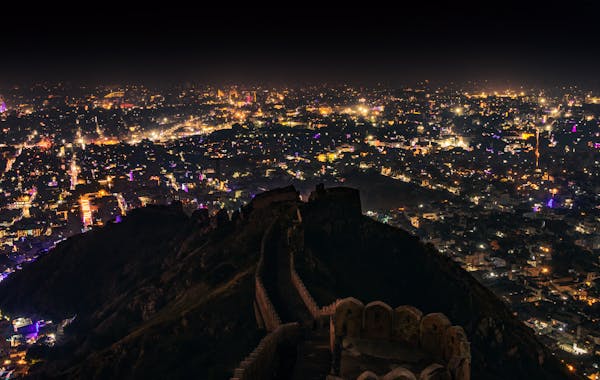 Nahargarh night view