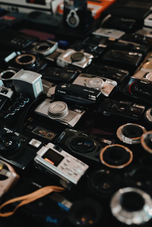 Assorted Camera Image Variety of Cameras · Free Stock Photo