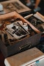 Old Photographs in Box