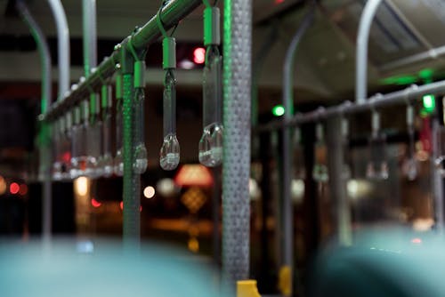Free stock photo of night, no person, public transport