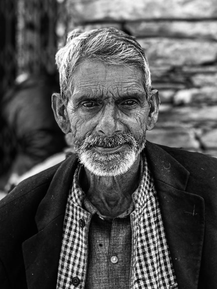 Portrait Of An Elderly Man