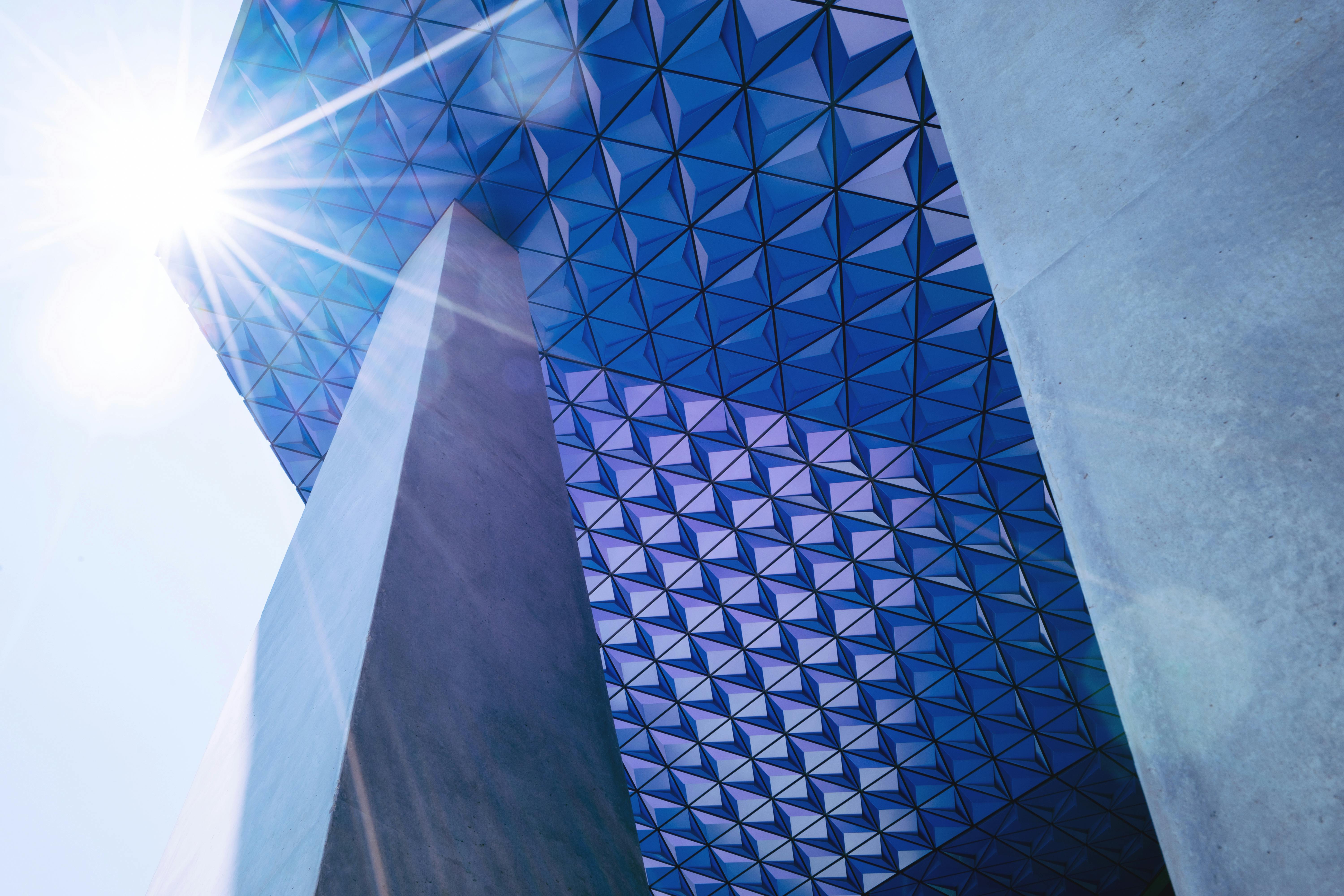 Free stock photo of building, pattern, glass, architecture