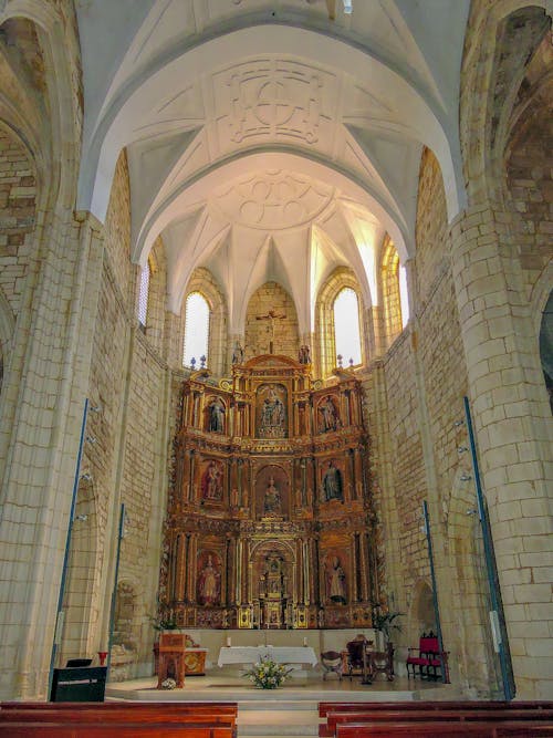 Altar Interior Design Inside a Cathedral Church