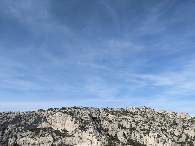 Cirrus Clouds Over Mountains