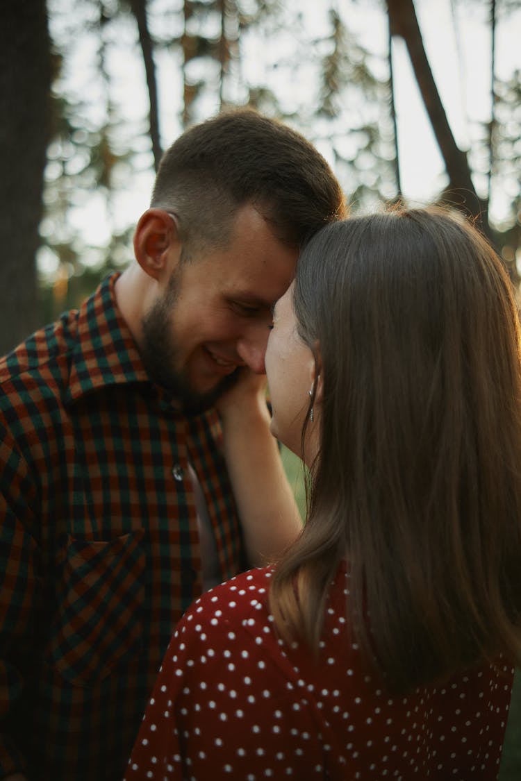 A Couple In A Forest