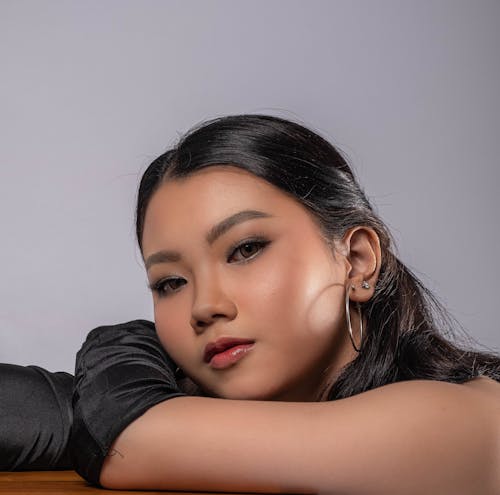 Základová fotografie zdarma na téma asijská holka, detail, hezký