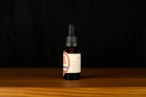 Free Dad Grass Nighttime Formula CBD + CBN Tincture Stock Photo