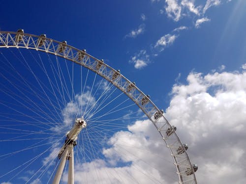 Kostnadsfri bild av blå himmel, london, London Eye