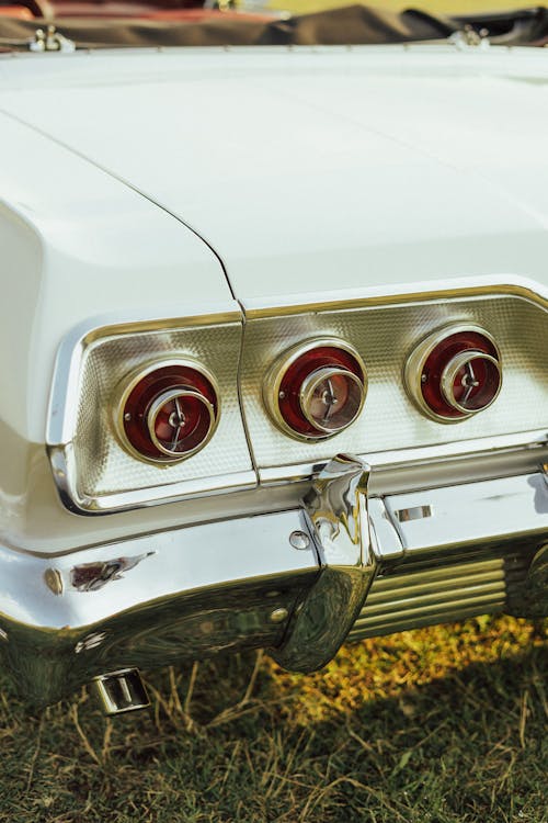 Taillight of a Classic Car