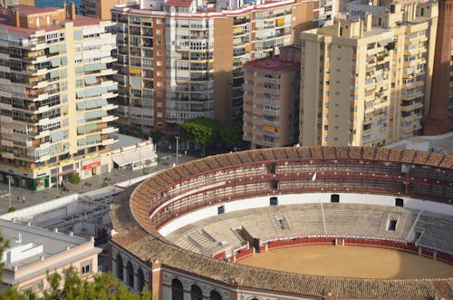 Stadium at Cultural Center La Malagueta in Malaga