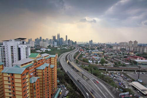 Fotografi Jalan Dengan Sudut Atas