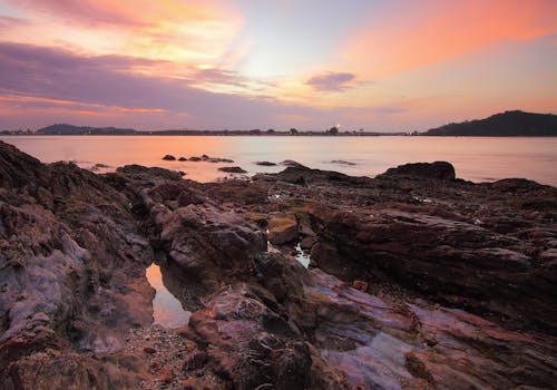 Rocks Near Body of Water