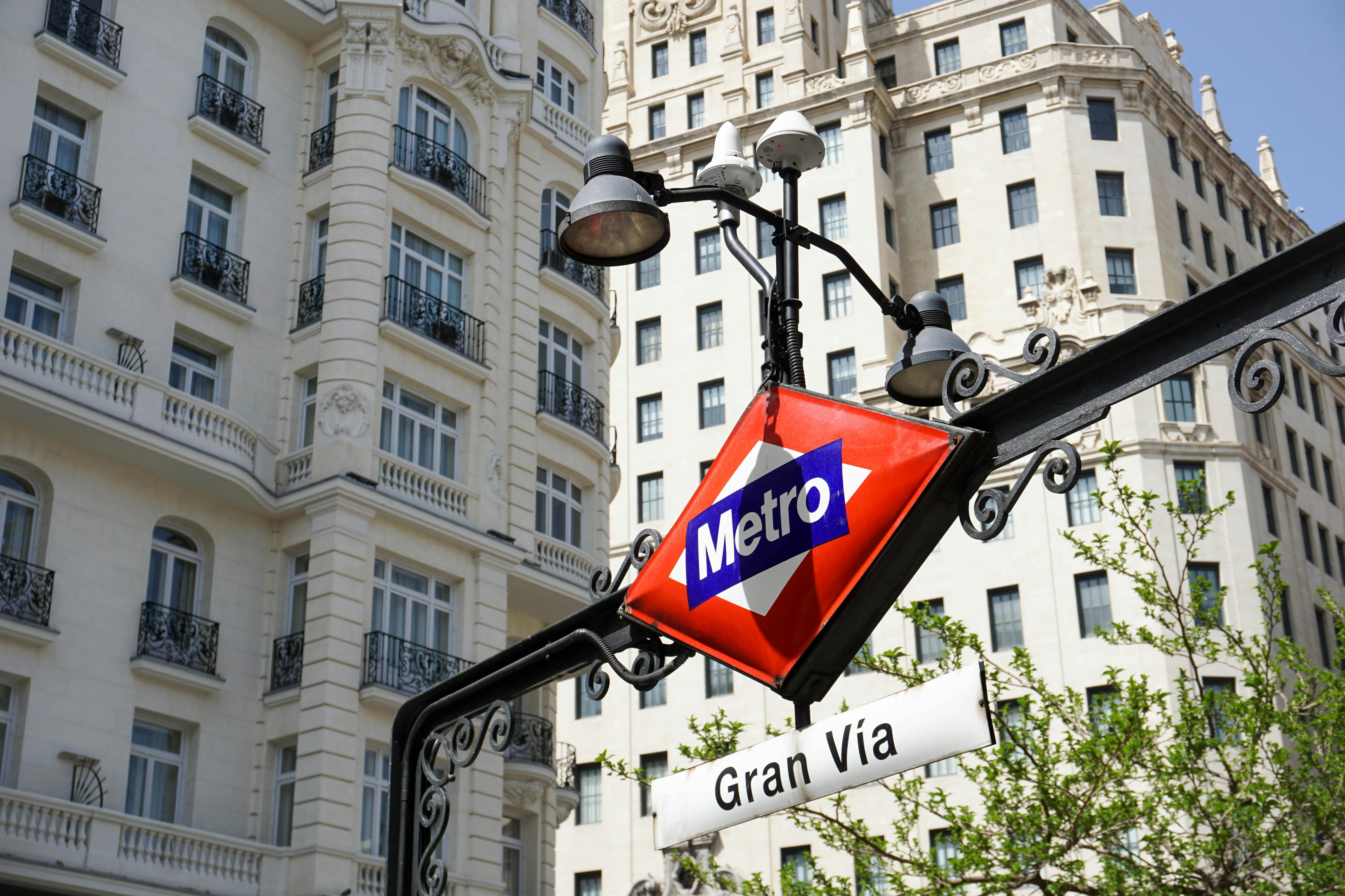 Free stock photo of granvia, madrid, metro