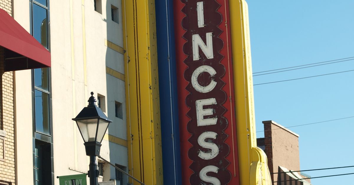 Decatur Al Princess Theater Princess Theatre Exterior and Sign, Decatur, Alabama, USA · Free Stock ...