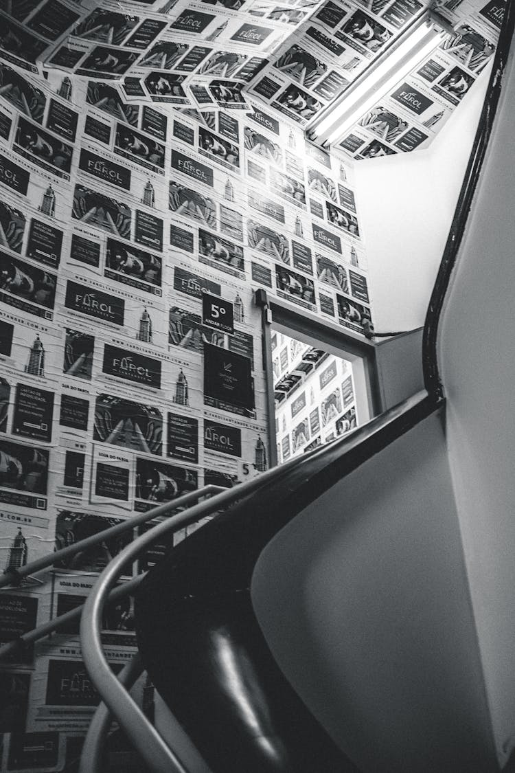 Futuristic Stairs Indoors