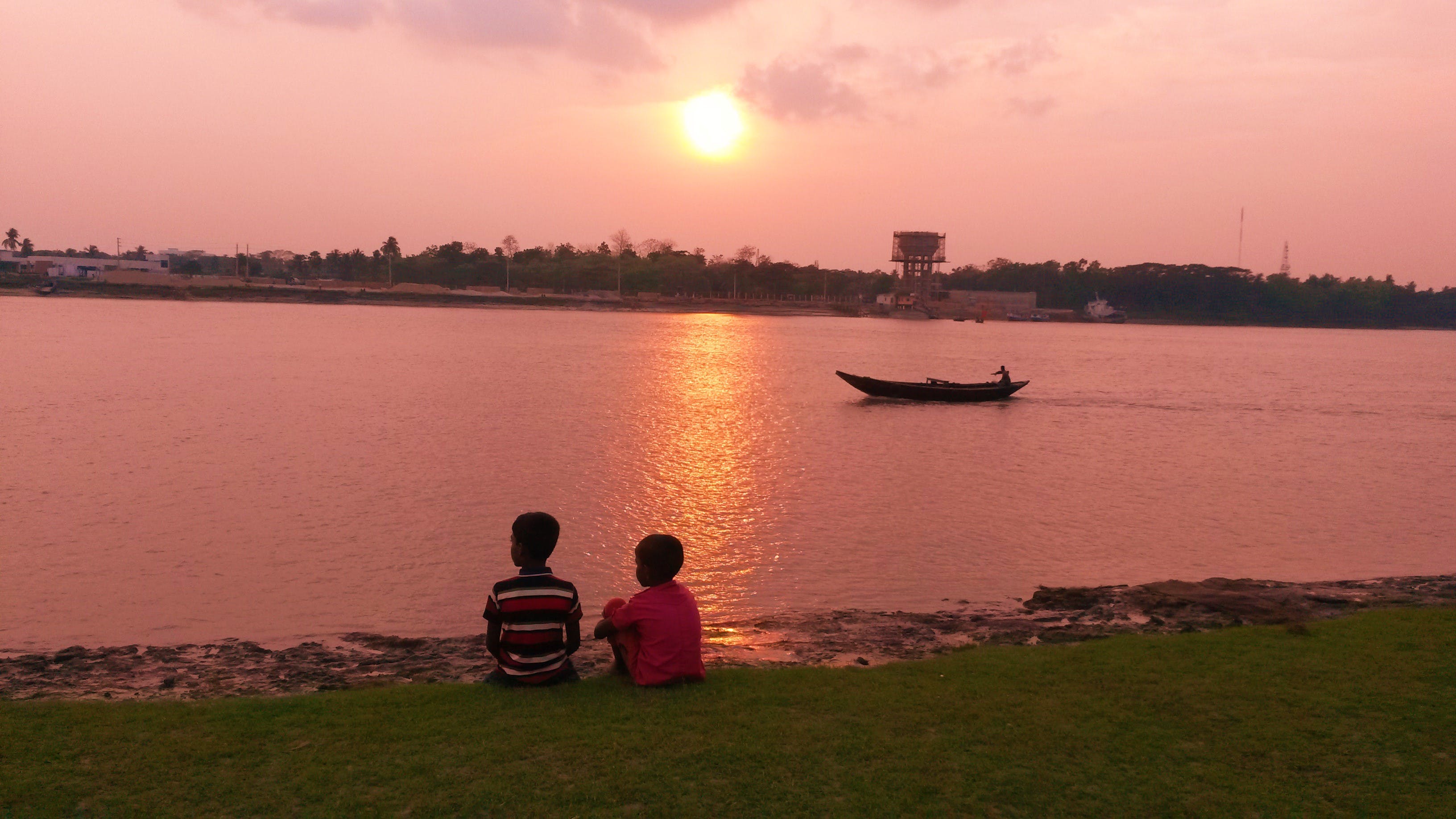 Free stock photo of bangladesh, friends, river