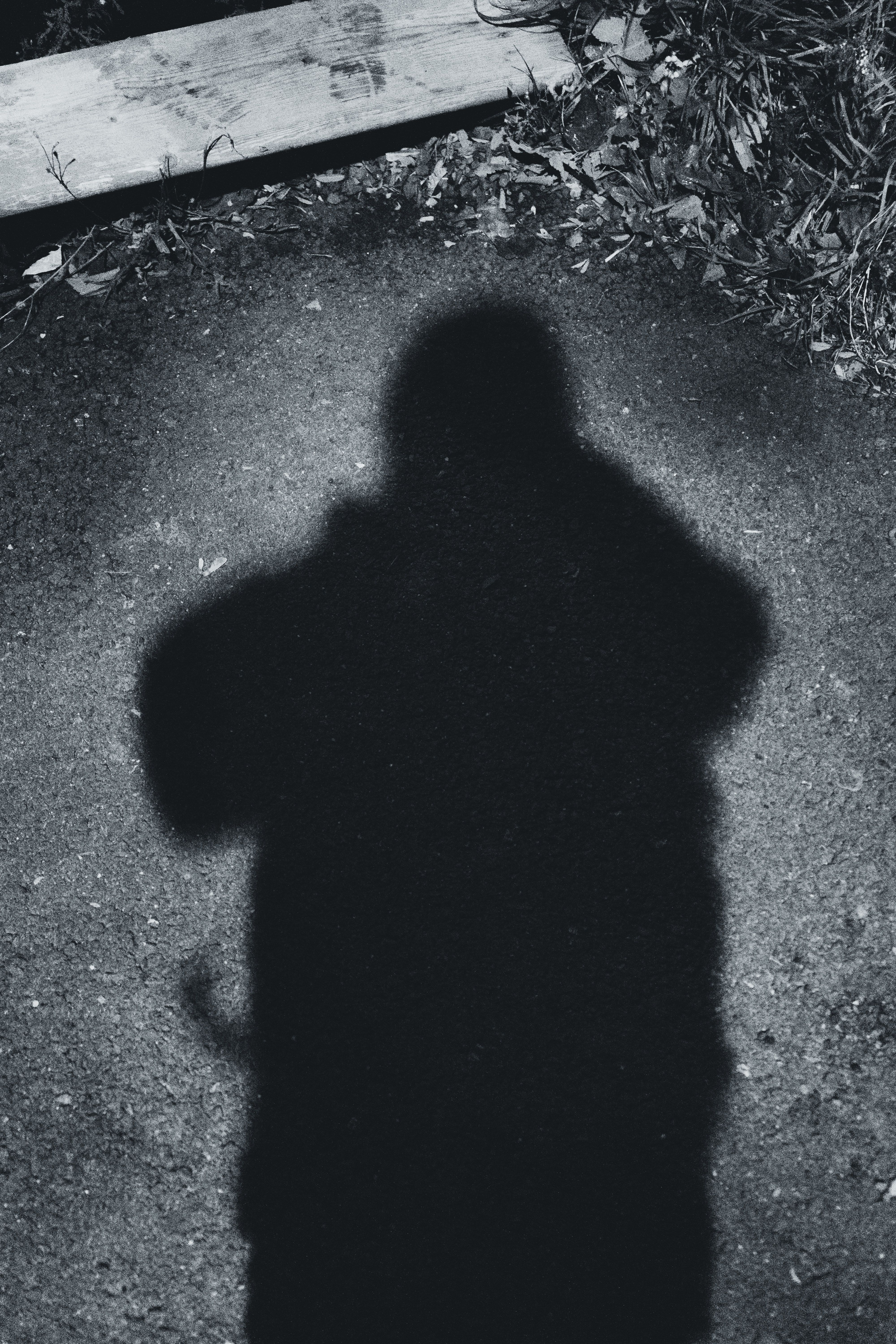 Shadow of a Person on the Ground · Free Stock Photo