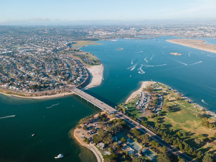 Mission Bay In San Diego, United States Of America