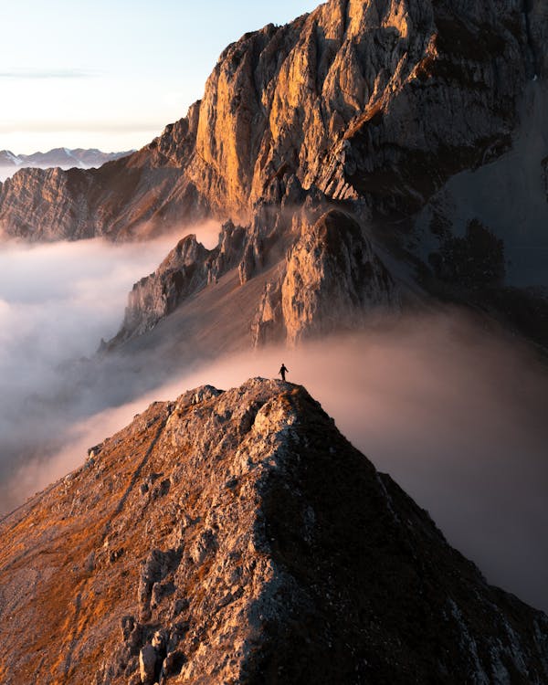 Δωρεάν στοκ φωτογραφιών με rocky mountains, αεροφωτογράφιση, αναρρίχηση