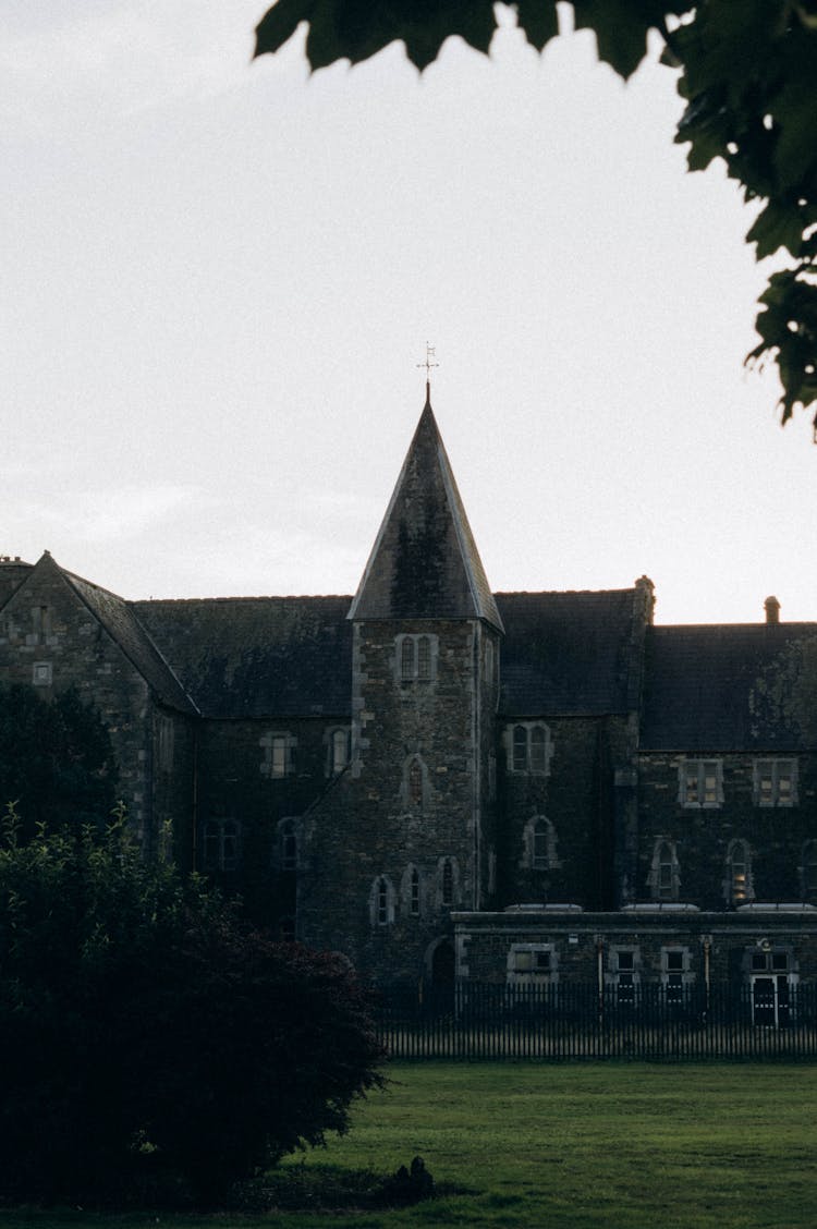 Courtyard Of Old English Hospital 