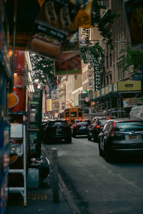 Immagine gratuita di auto, città, new york city