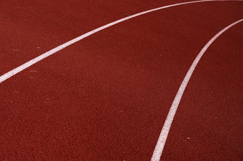 Close up of Athletics Track