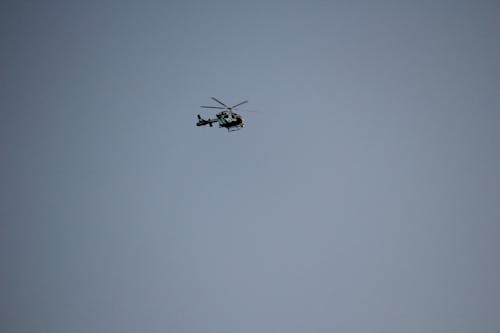 Free police helicopter Stock Photo