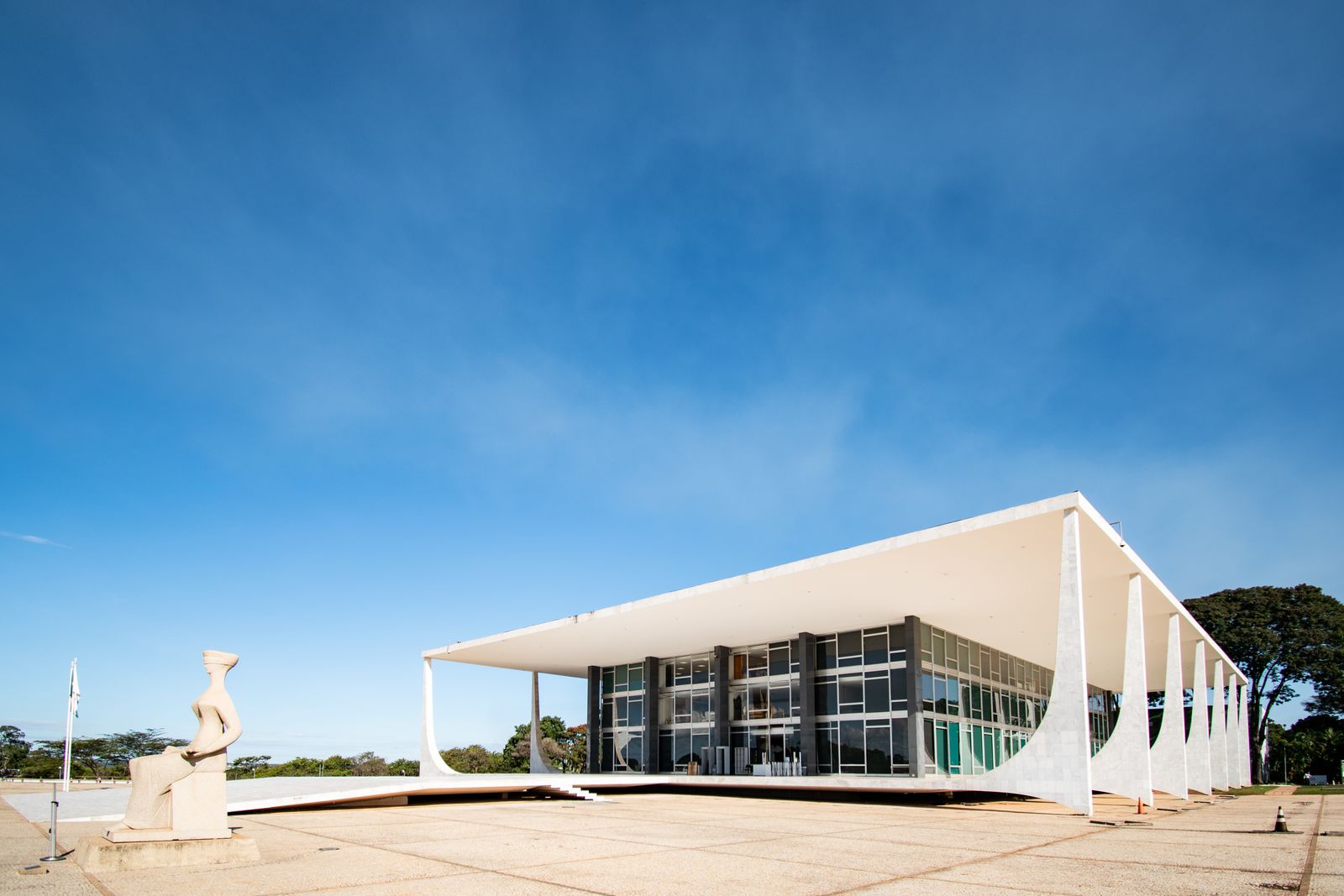 Fachada do prédio do Supremo Tribunal Federal em Brasília