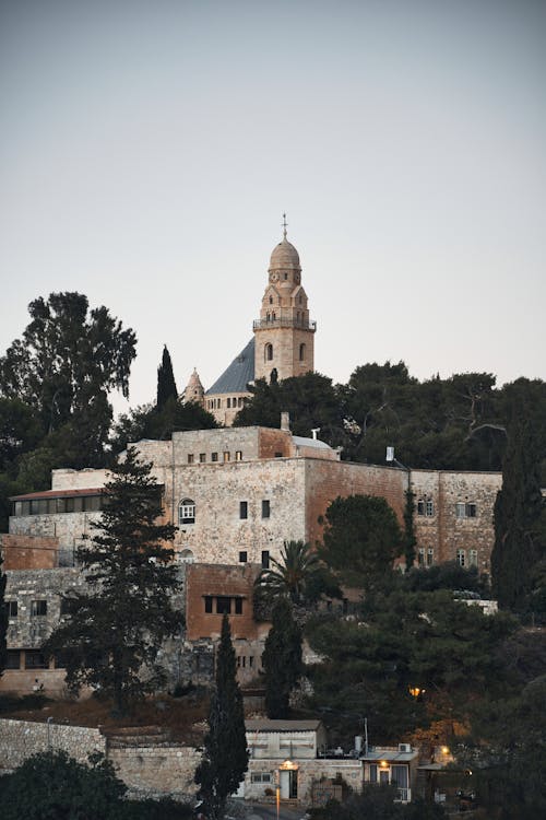 Temple on Top of Mount Zion in Jerusalem, Israel