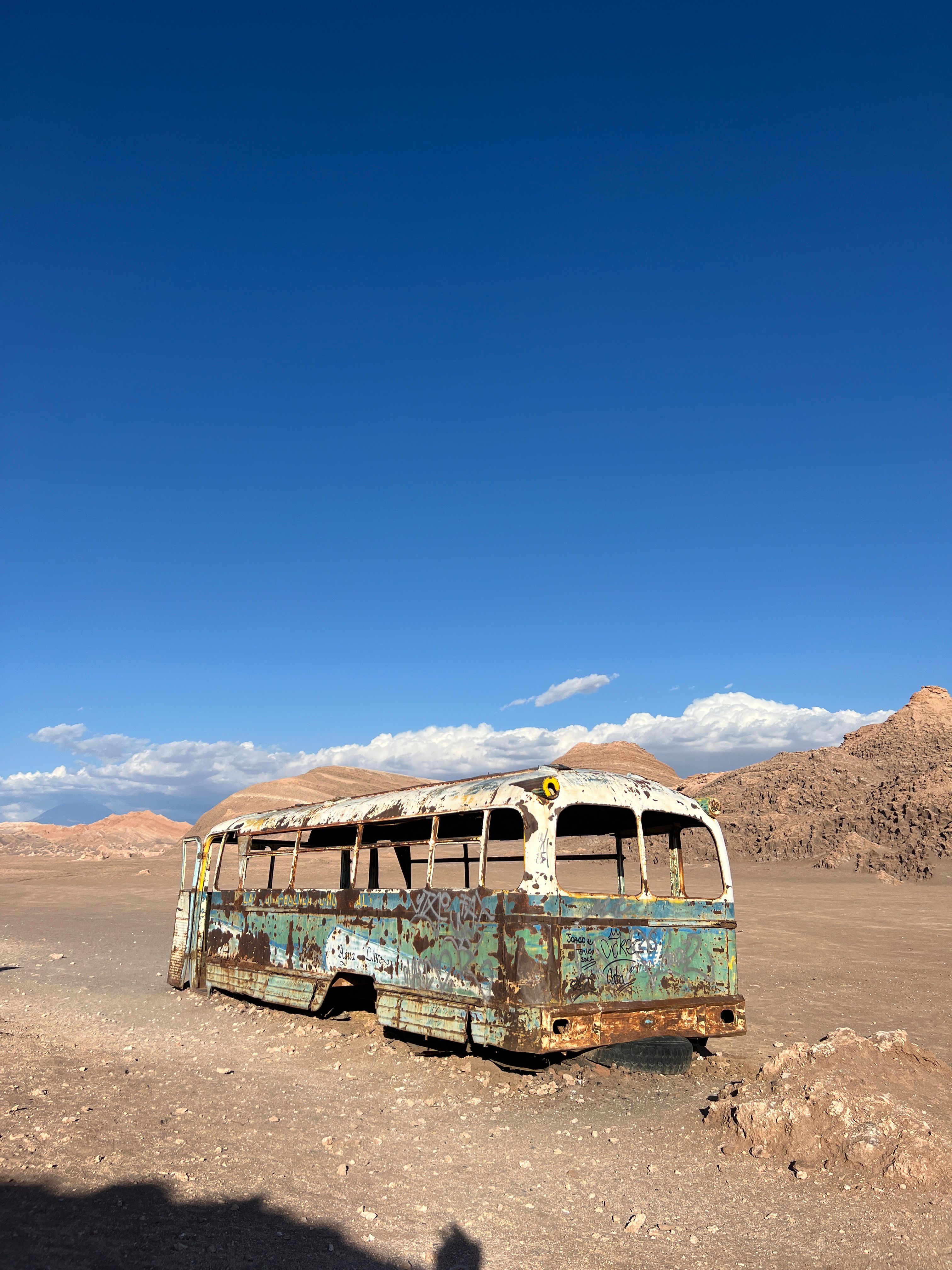 Abandoned Rusty Bus in Wasteland · Free Stock Photo