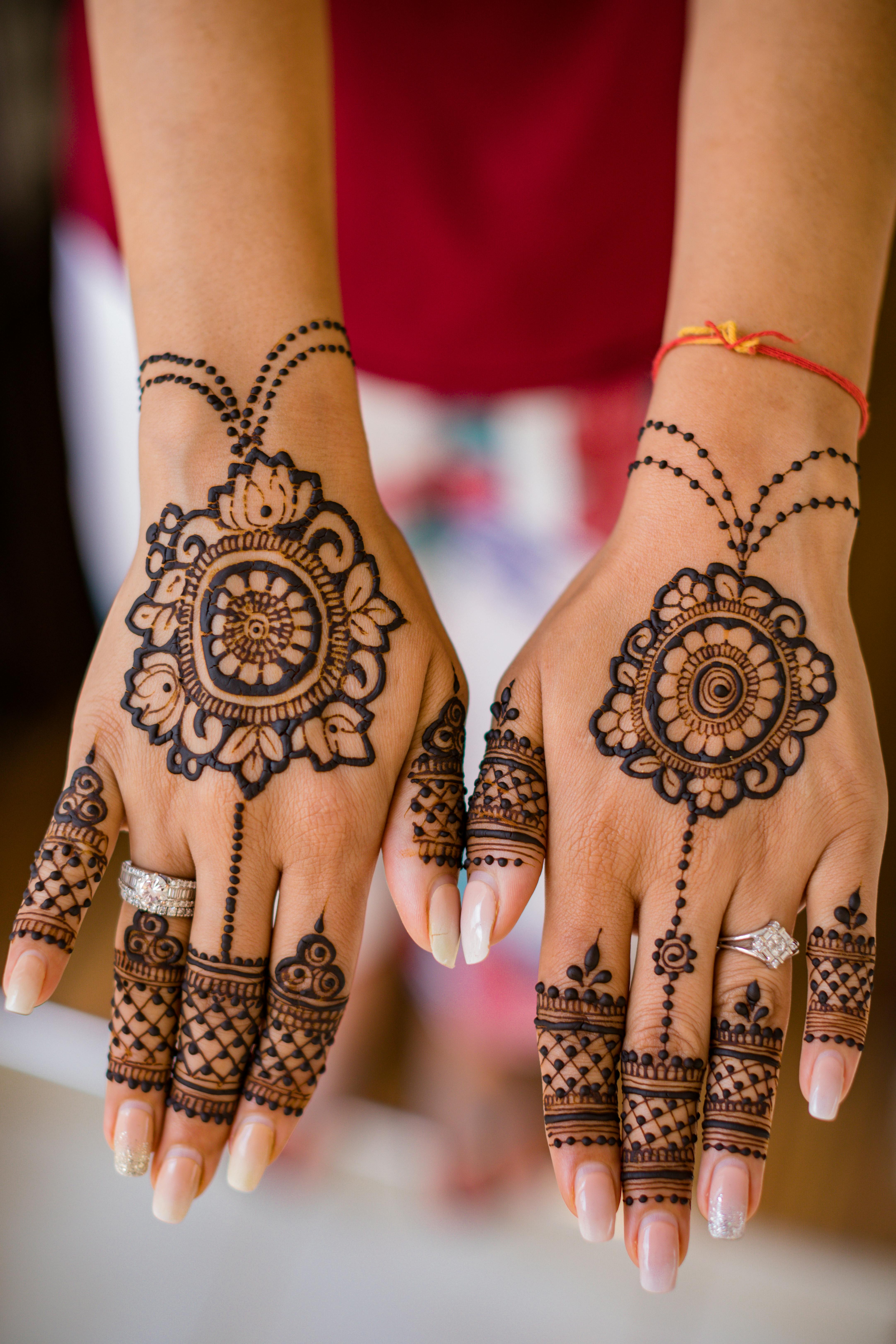 Henna Tattoo. Mehandi In Hand. Vector Illustration Royalty Free SVG,  Cliparts, Vectors, and Stock Illustration. Image 58382551.