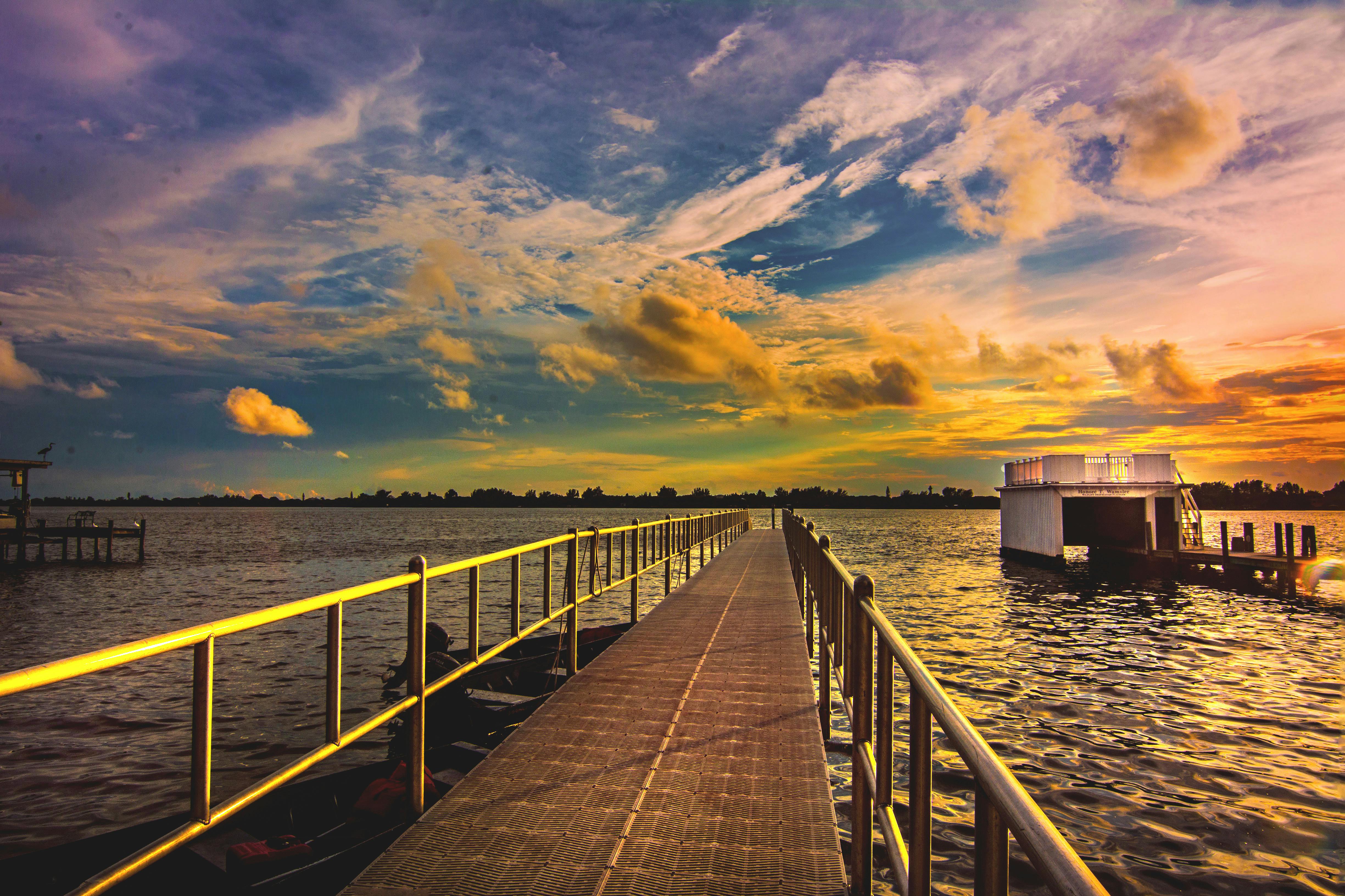 Free stock photo of Sunset view at Bay Preserve
