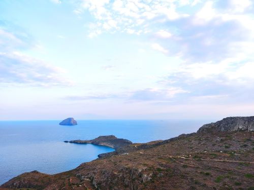 Free stock photo of above sea, beautiful sky, blue sky Stock Photo