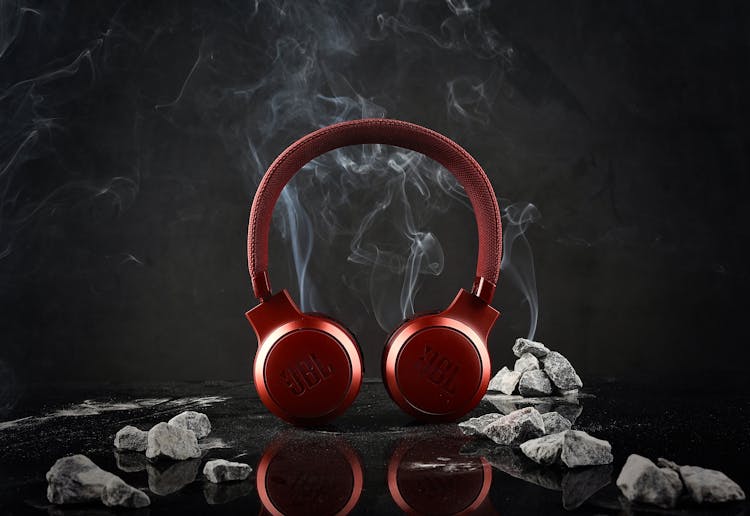 Red JBL Headphones