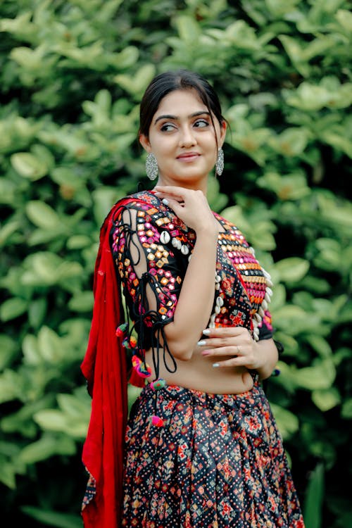 Woman in Traditional Dress