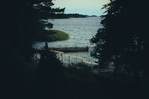 Free stock photo of landing stage