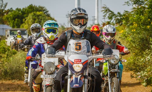 Photos gratuites de circuit, course, dirtbiker