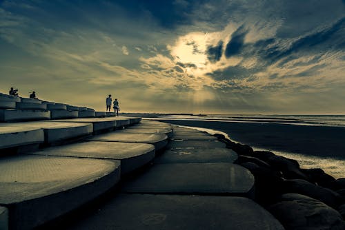 Free stock photo of light ray, moody cloud