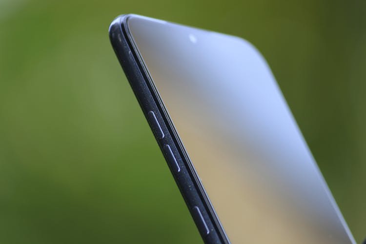 Close-Up Photograph Of A Slim Smartphone