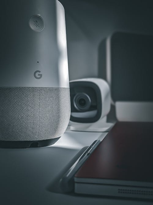 Close-up Photo of a Smart Speaker